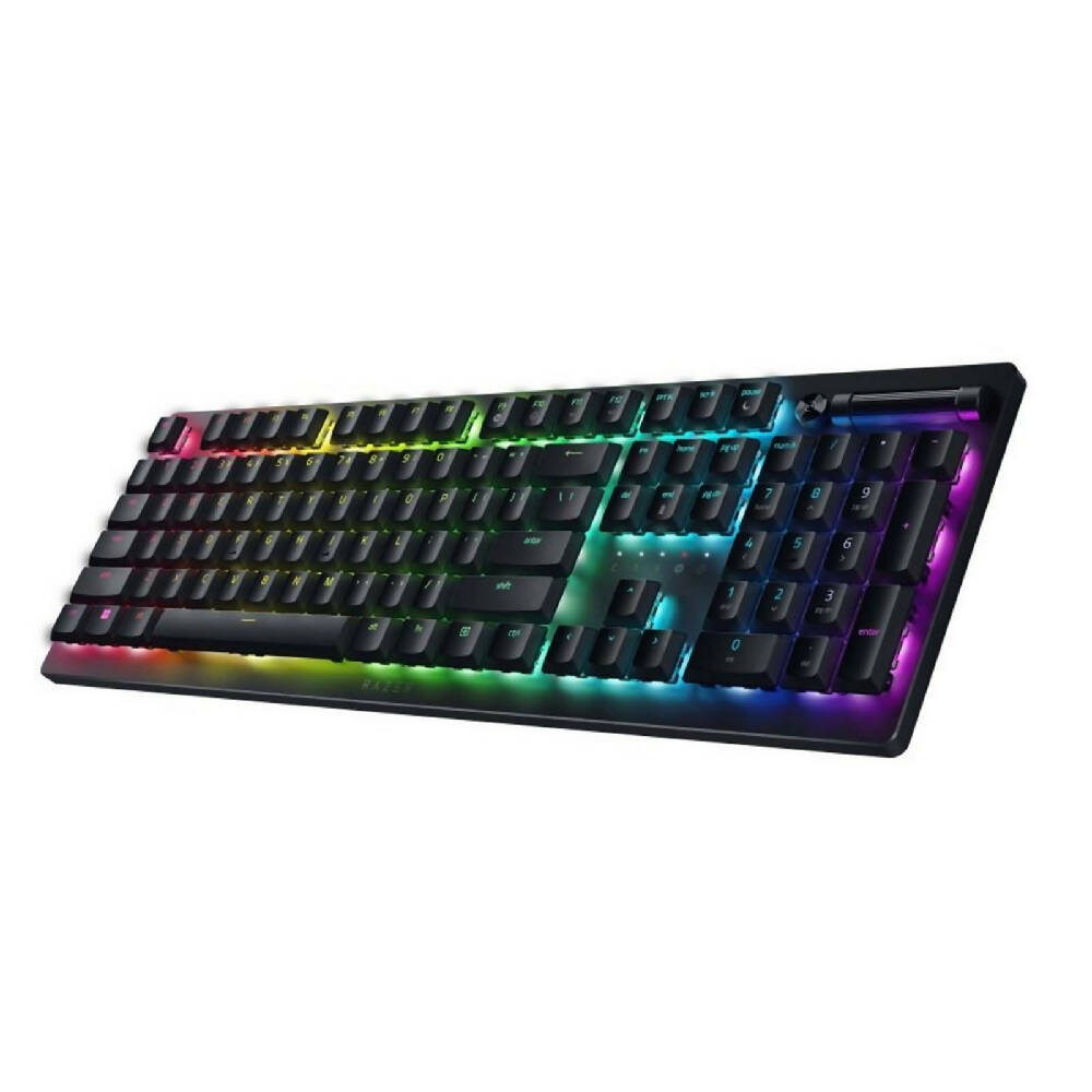 Razer Deathstalker V2 Pro Wireless Keyboard three-quarter view