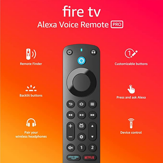 Amazon Voice Remote Pro Fire TV Controller benefits