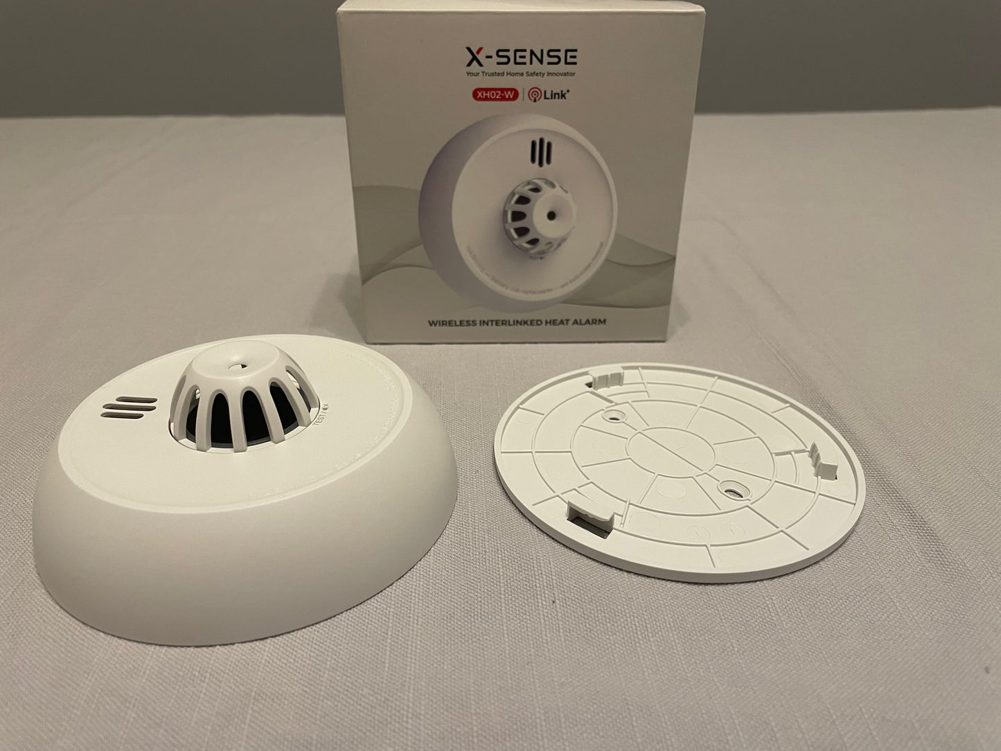 x sense xh02 w wireless interlinked heat alarm