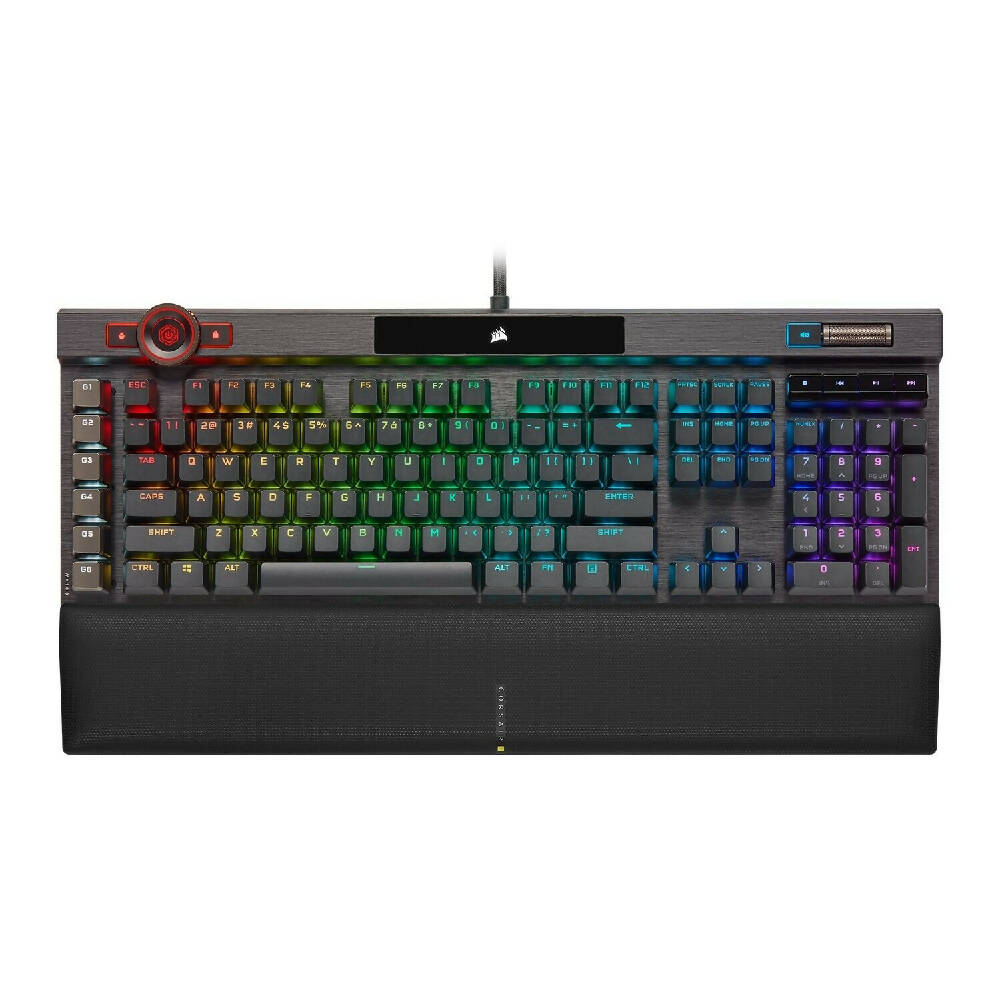CORSAIR K100 RGB Optical-Mechanical Gaming Keyboard OPX Switch - Black