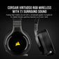 COSAIR VIRTUOSO RGB WIRELESS High-Fidelity Gaming Headset - Carbon