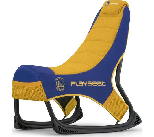Playseat Champ NBA Edition - Golden State Warriors front 3/4 view
