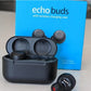 amazon echo buds 2nd gen black with case and box
