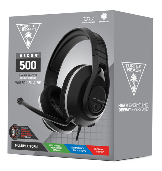 turtle beach recon 500 wired headset