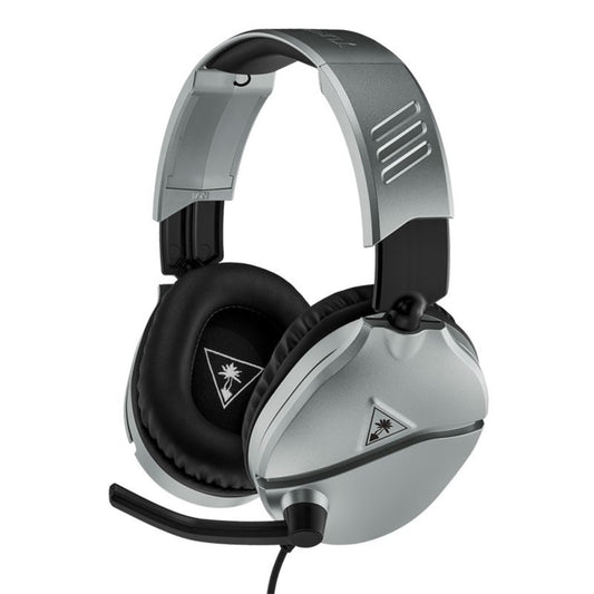 Turtle Beach Recon 70 Gaming Headset for Xbox - silver - three-quarter view