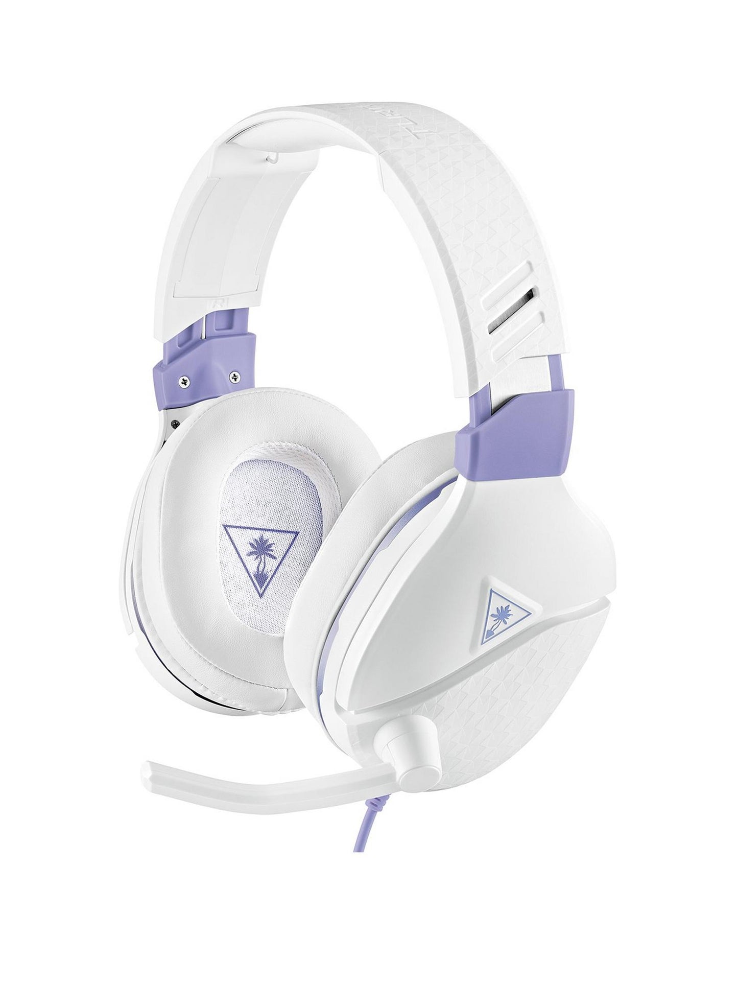 Turtle Beach Recon Spark Wired Purple, White Gaming Headset 3/4 view