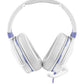 Turtle Beach Recon Spark Wired Purple, White Gaming Headset front view
