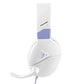 Turtle Beach Recon Spark Wired Purple, White Gaming Headset side view with mic
