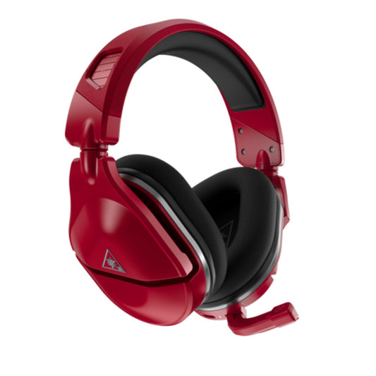 Turtle Beach Stealth 600 Gen 2 MAX Headset Wired & Wireless in red 3/4 view