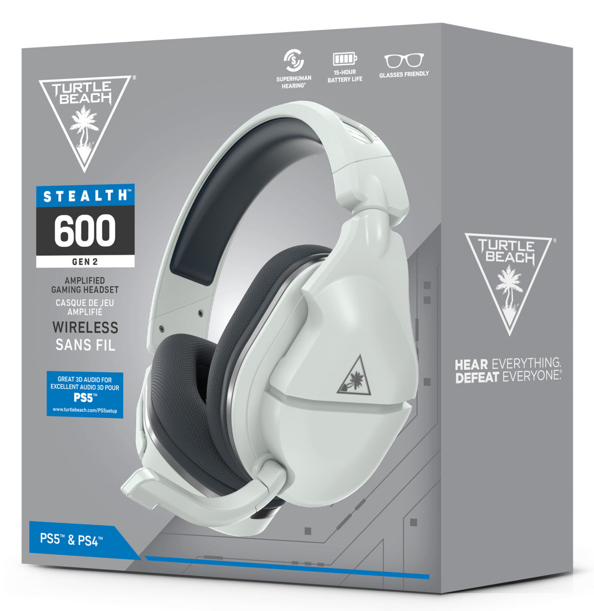 turtle beach stealth 600p gen 2 wireless white