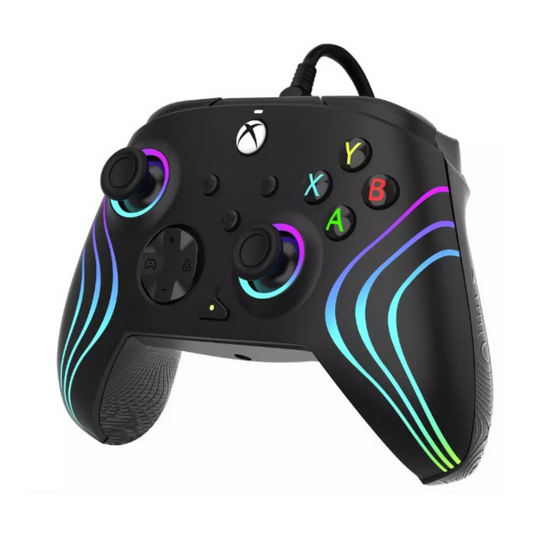 PDP Afterglow Wave Controller for Xbox Series X/S hand gaming controller side view